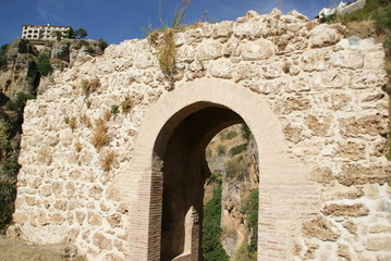 Ronda en Andalousie en Espagne