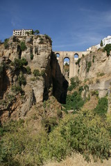 Ronda en Andalousie en Espagne