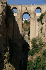 Ronda en Andalousie en Espagne