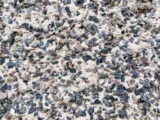 The texture of stone and concrete. Mobile photo.