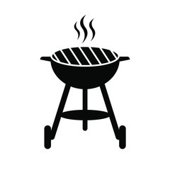 barbecue grill on a white background