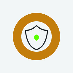 protection vector icon illustration sign