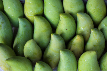 fresh green mango