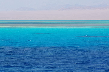 Beautiful views of the Red Sea