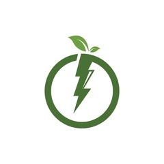 flash thunder bolt illustration vector