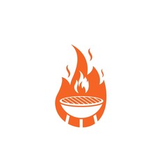 BBQ vector icon illustration design