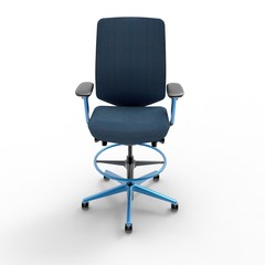 3D image office working chair 6