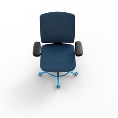 3D image office working chair 1