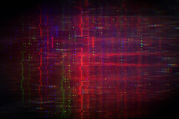 Test Screen Glitch abstract Texture