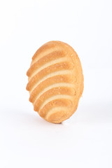 Cookies isolated on white background