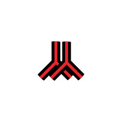 Creative, modern and abstract logo for your company, background, wallpaper. Universal logo can be used for any purpuse.