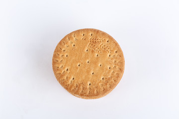 Cookies isolated on white background