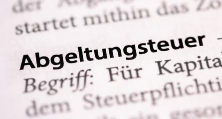 Kapitalertragssteuer