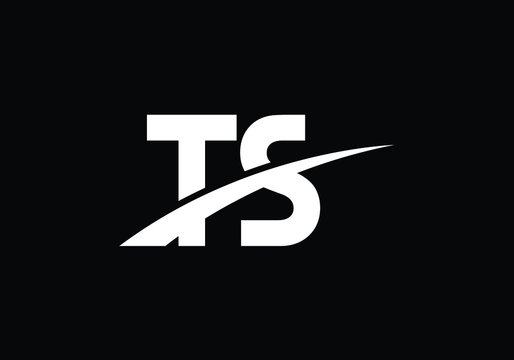 Initial Monogram Letter T S Logo Design Vector Template. Graphic Alphabet Symbol for Corporate Business Identity