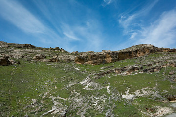 Hasuni Caves in Silvan Diyarbakir Turkey