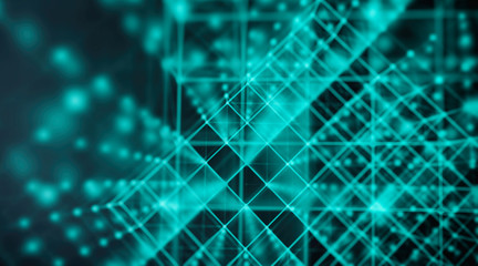 Abstract geometry surfaces, lines and points background, Used as digital wallpaper and technology background.