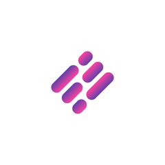 Creative, modern and abstract logo for your company, background, wallpaper. Universal logo can be used for any purpuse.