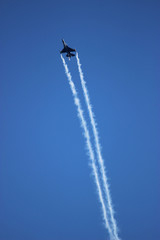  A multipurpose military aircraft in flight © moniadk