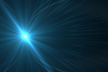Obraz premium Abstract blue backgrounds lens flare (super high resolution) 
