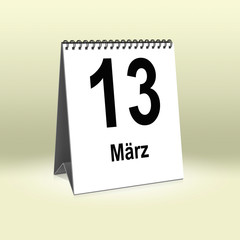 13.März