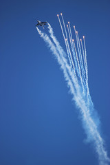  A multipurpose military aircraft in flight © moniadk
