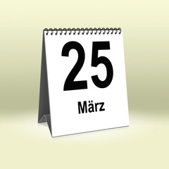 25.März