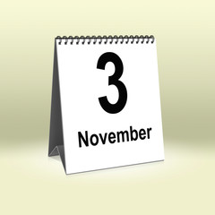 3. November