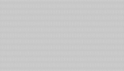 Black honeycomb on a white background. Seamless texture. Isometric geometry. 3D illustration