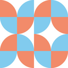 Geometric minimalistic pattern made in Scandinavian style. Creative and abstract design can be used for banner, business presentations, wallpaper, backgrounds.