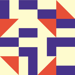 Geometric minimalistic pattern made in Scandinavian style. Creative and abstract design can be used for banner, business presentations, wallpaper, backgrounds.