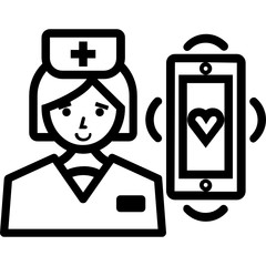 - Cute nurse shaped phone accessories