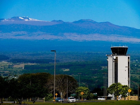 Hilo Airport View on Big Island, Hawai'i