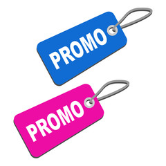 Promo Flat vector set design illustration on white background.. set of price tags