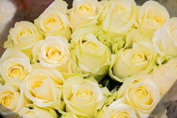 Flowers at the flower market, Bouquet ideal for Mother's Day, Woman's Day, Valentine's Day