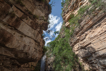 cachoeira na chapada diamantina