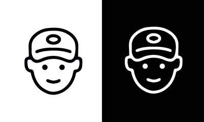 Smart Home icons vector design black and white 