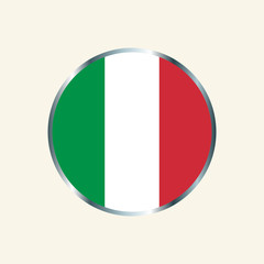 The national flag of Italy. Italian flag.