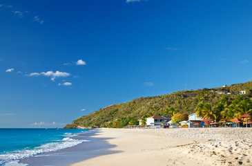 Obraz premium Beautiful Caribbean Beach, Antigua