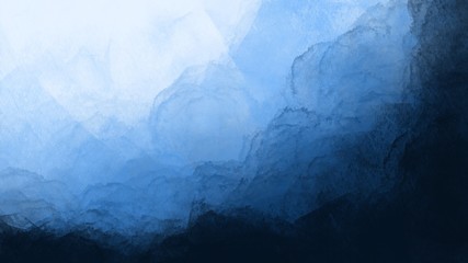 Abstract  background watercolor paint background color blue and green with liquid fluid texture for background