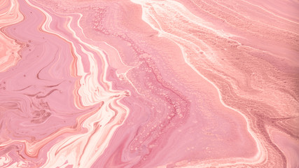 Fototapeta premium abstract pink background with waves