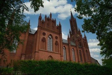 Klosterkirche in MAlchow Mecklenburg Vorpommern Deutschland