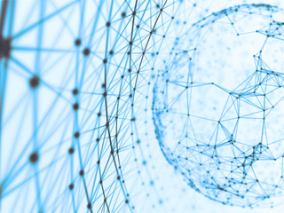 Technology modern dynamic plasma energy futuristic virtual technology background,  digitally generated image. 3D illustration