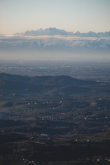 View from the top of the mountain 