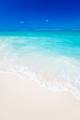 Pristine White Caribbean Beach, Antigua