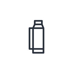thermal flask icon vector illustration for website and graphic design