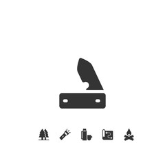 pocket knife icon vector illustration for website and graphic design