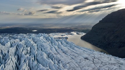 Iceland glacier © Nicolas Pradeilles