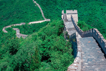 The Great Wall of China. Great Wall of China is a series of fortifications made of stone brick