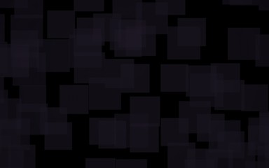 Black abstract background. Backdrop with grey squares. 3D illustration