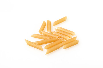 Pasta isolated on white background